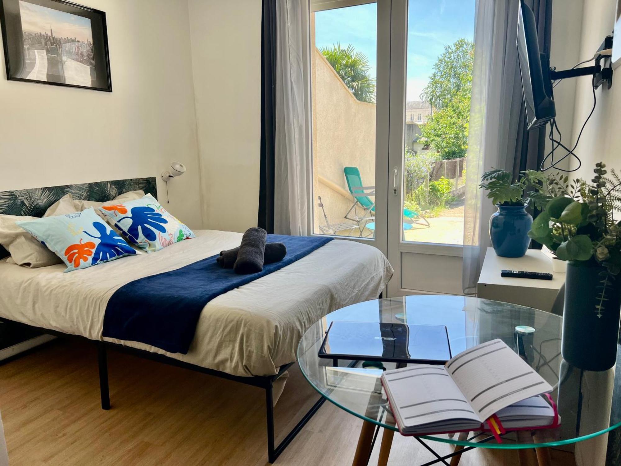 Studios Cozy 2A4 Pers Avec Jardin I Proche Futuroscope Chatellerault Exterior photo